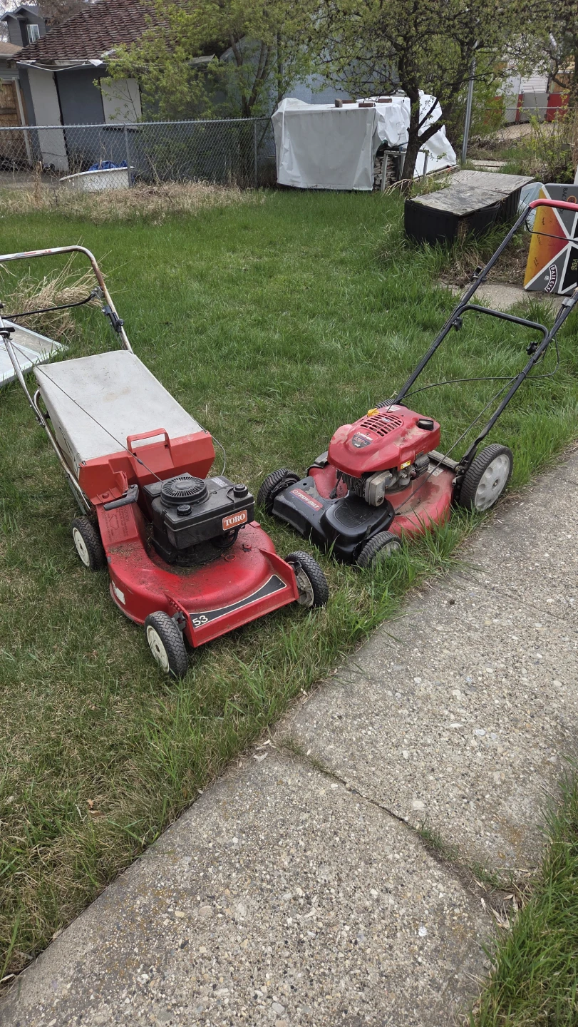 Toro and Troy-Bilt Push Mowers
