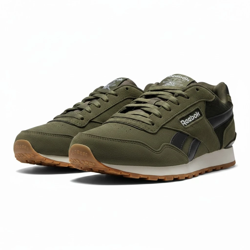 Reebok Classic Nylon Sneakers - Olive Green - photo 2