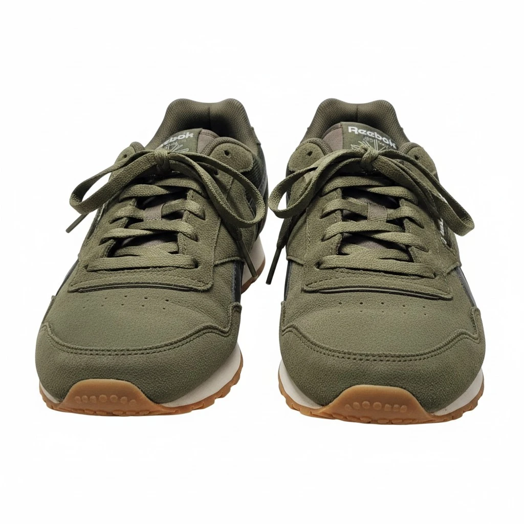Reebok Classic Nylon Sneakers - Olive Green - photo 3