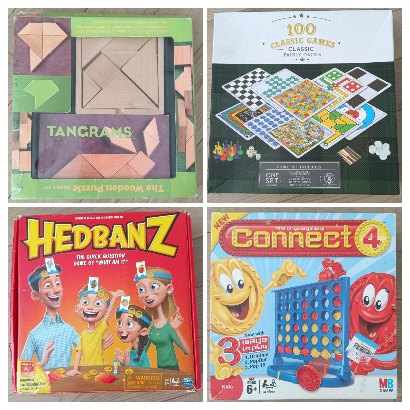 Large Family Board Game and Puzzle Bundle - 20 Items