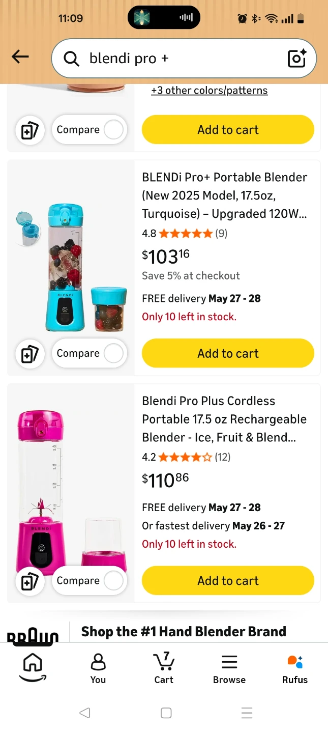 BLENDi Pro+ Portable Blender - Turquoise