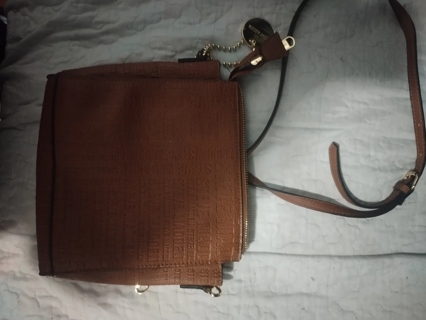 Steve Madden Brown Embossed Crossbody Bag - photo 2