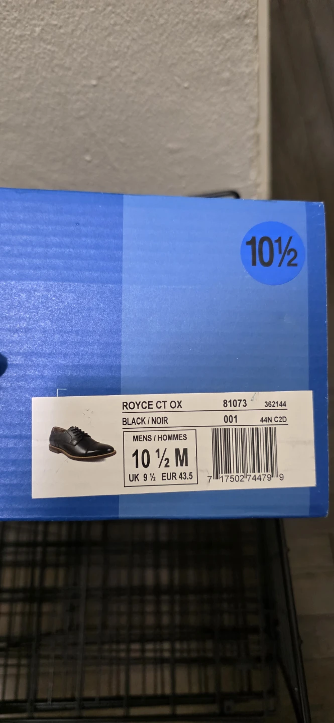 Dockers Royce CT OX Men's Black Dress Shoes Size 10.5 size 10.5 - photo 2