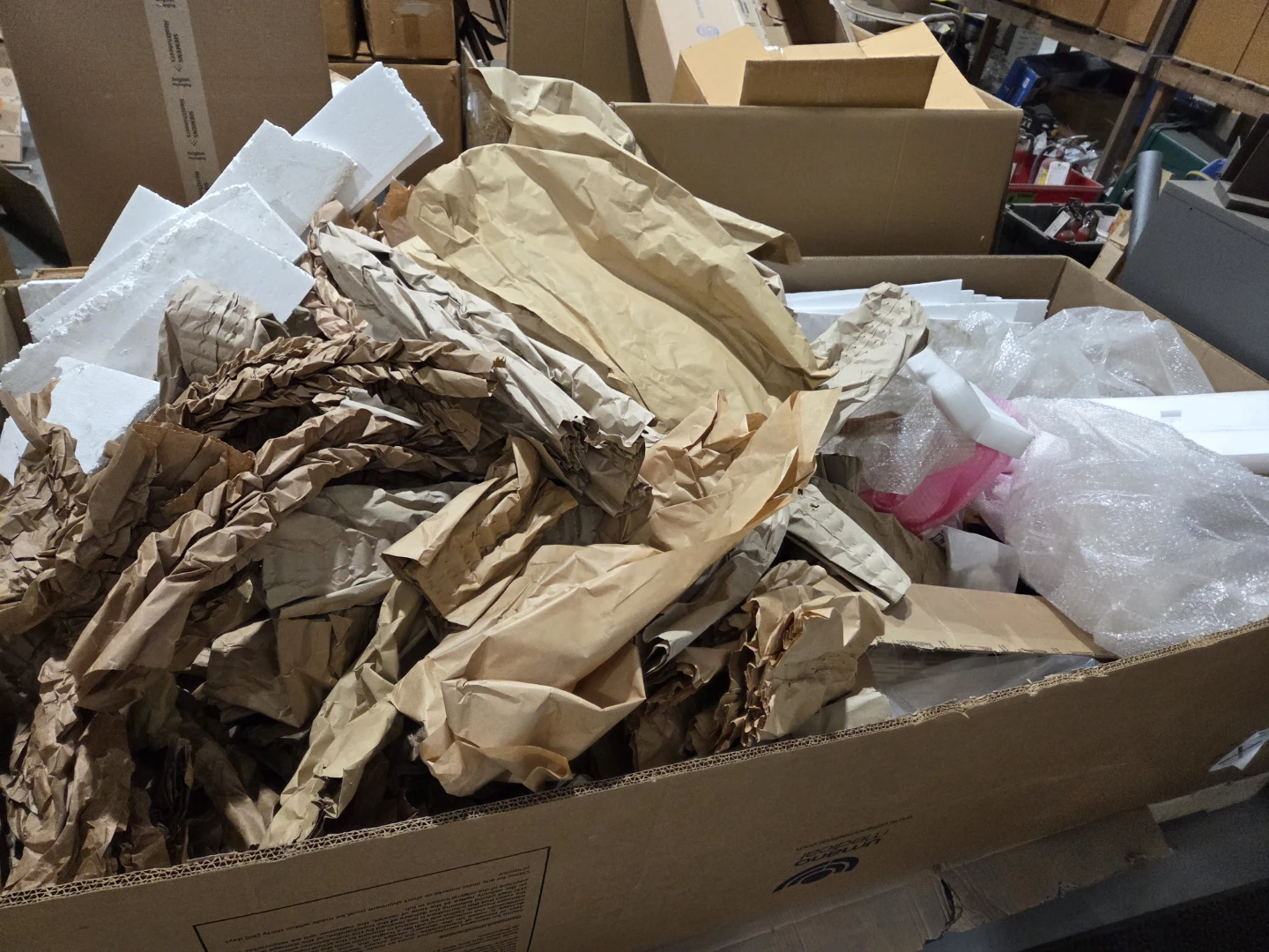 #freecycle  Cardboard and foam- Variety of Sizes - photo 4