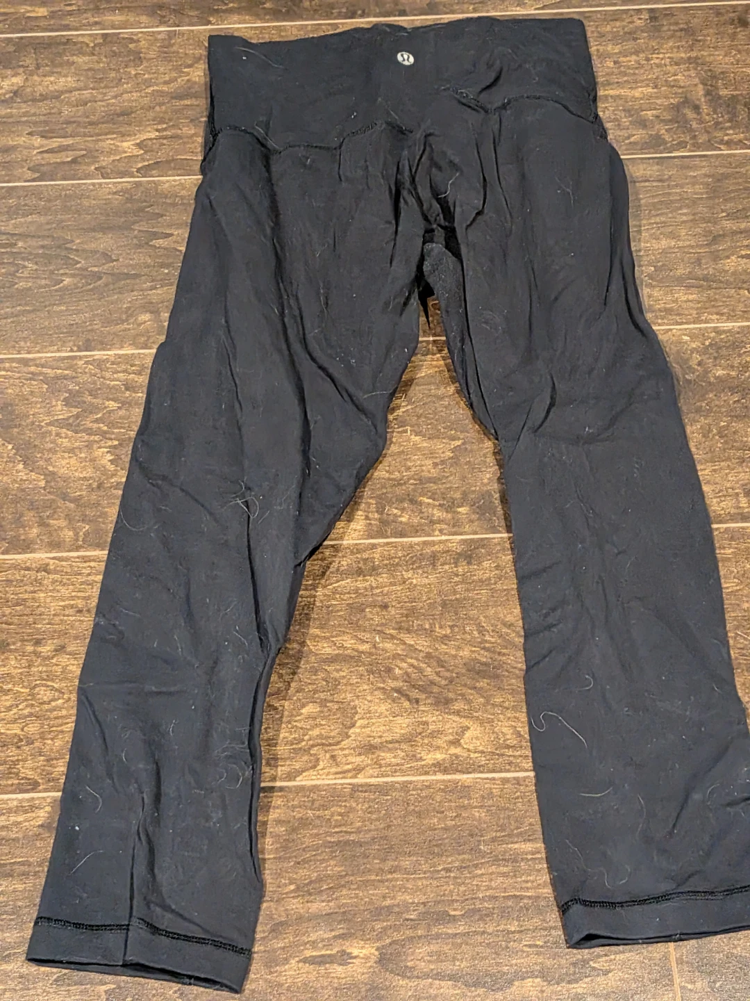Lululemon Black Align Crop Leggings Size 6 - photo 2