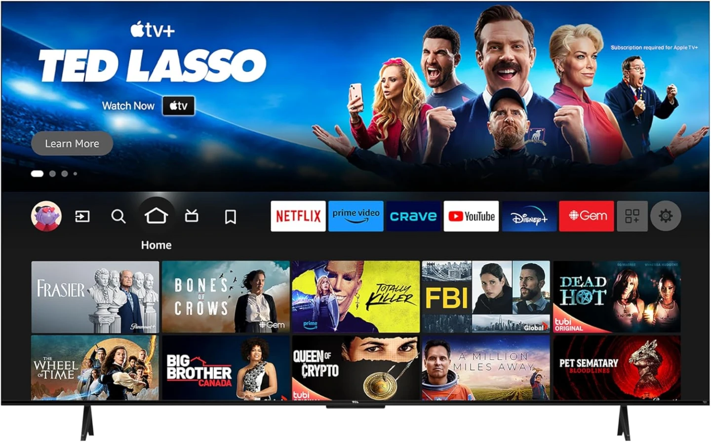 Brand New TCL 75” Inch 4K QLED Smart TV For Sale - photo 4