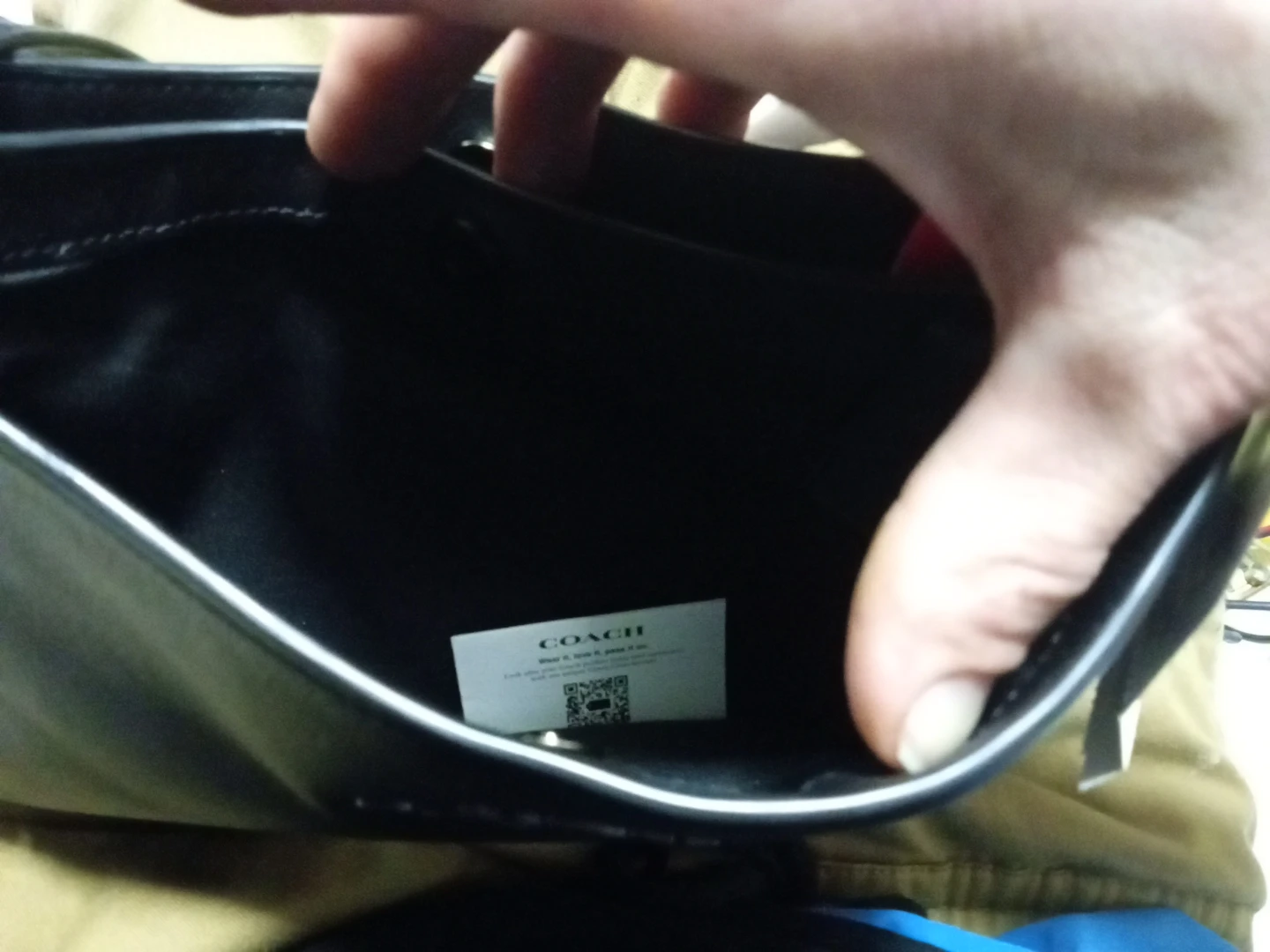 Coach Black Leather Shoulder Bag - photo 3