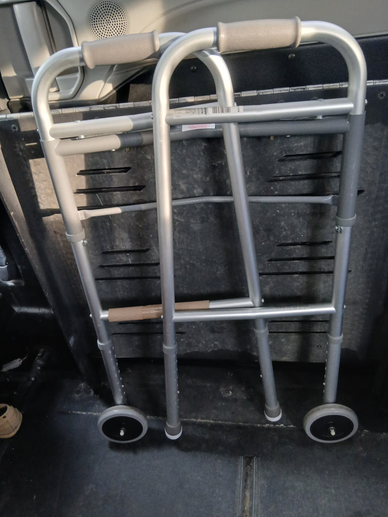 Folding Walker with Wheels - photo 3