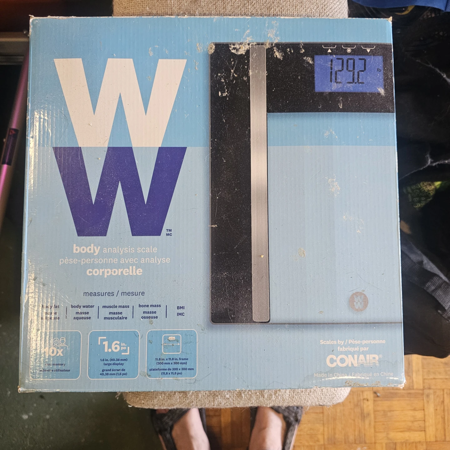 WW Body Analysis Scale by Conair