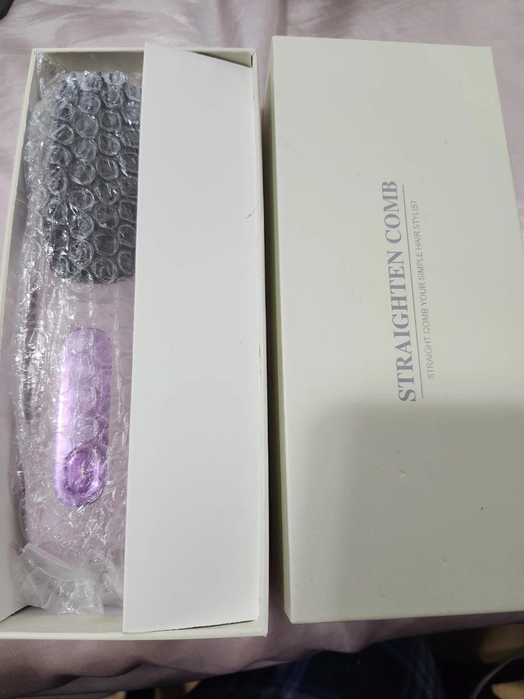 Straighten Comb Portable Hair Straightener Brush - photo 4
