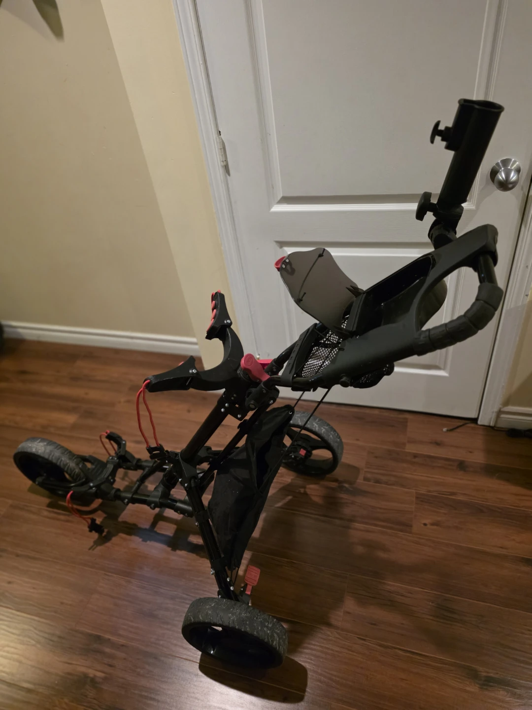 Black Golf Push Cart - photo 2