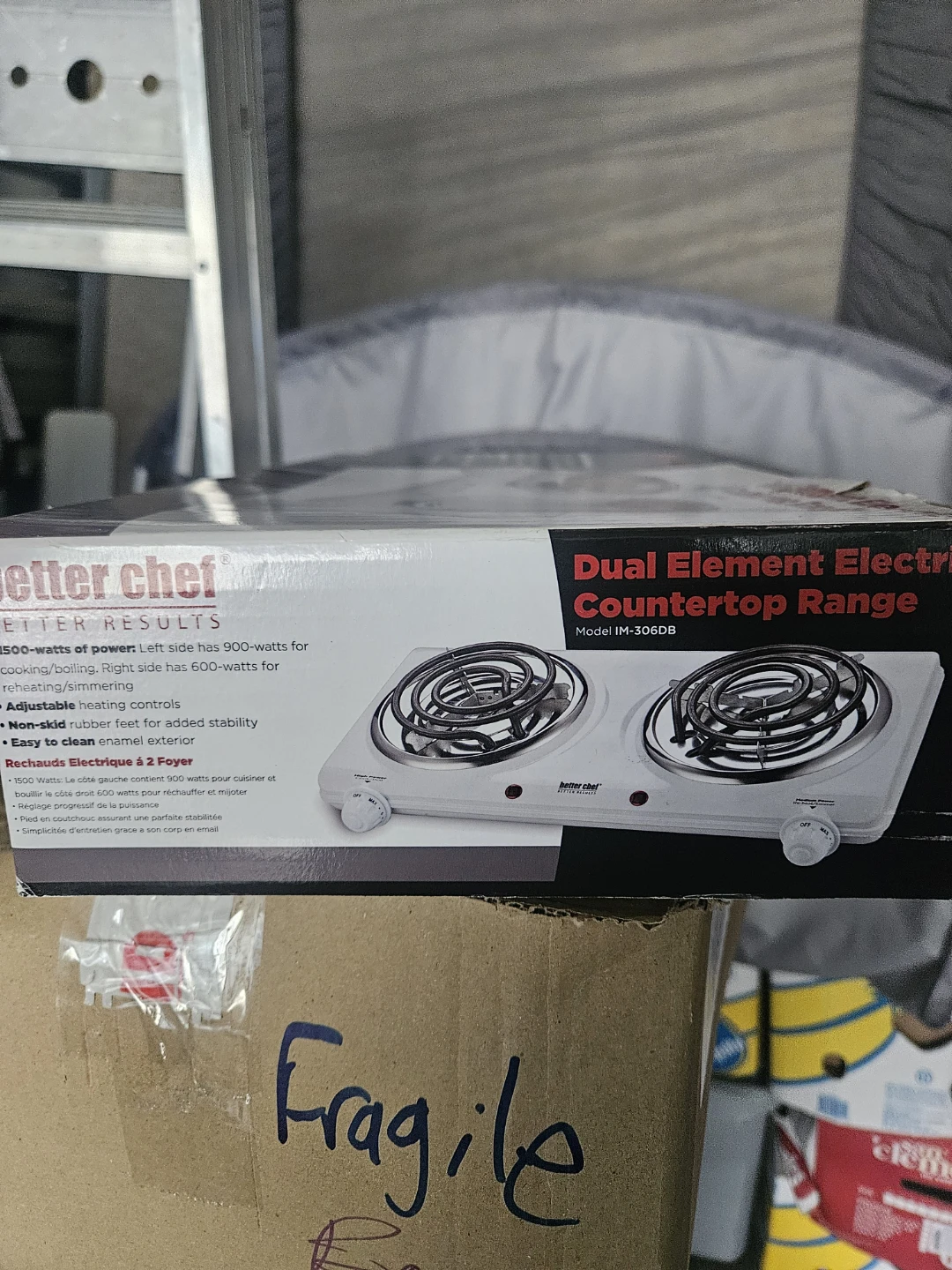 Better Chef Dual Element Electric Countertop Range IM-306DB - photo 2