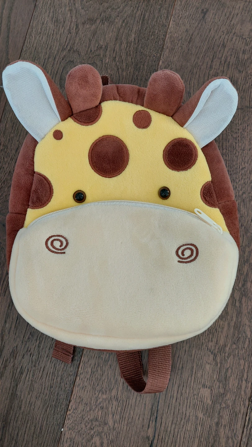 Kids Giraffe Plush Backpack