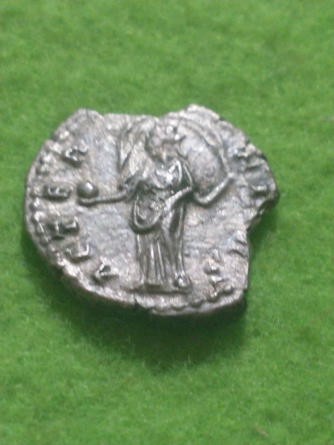 Lovely, unattributed Ancient Roman silver circa 3rd century coin