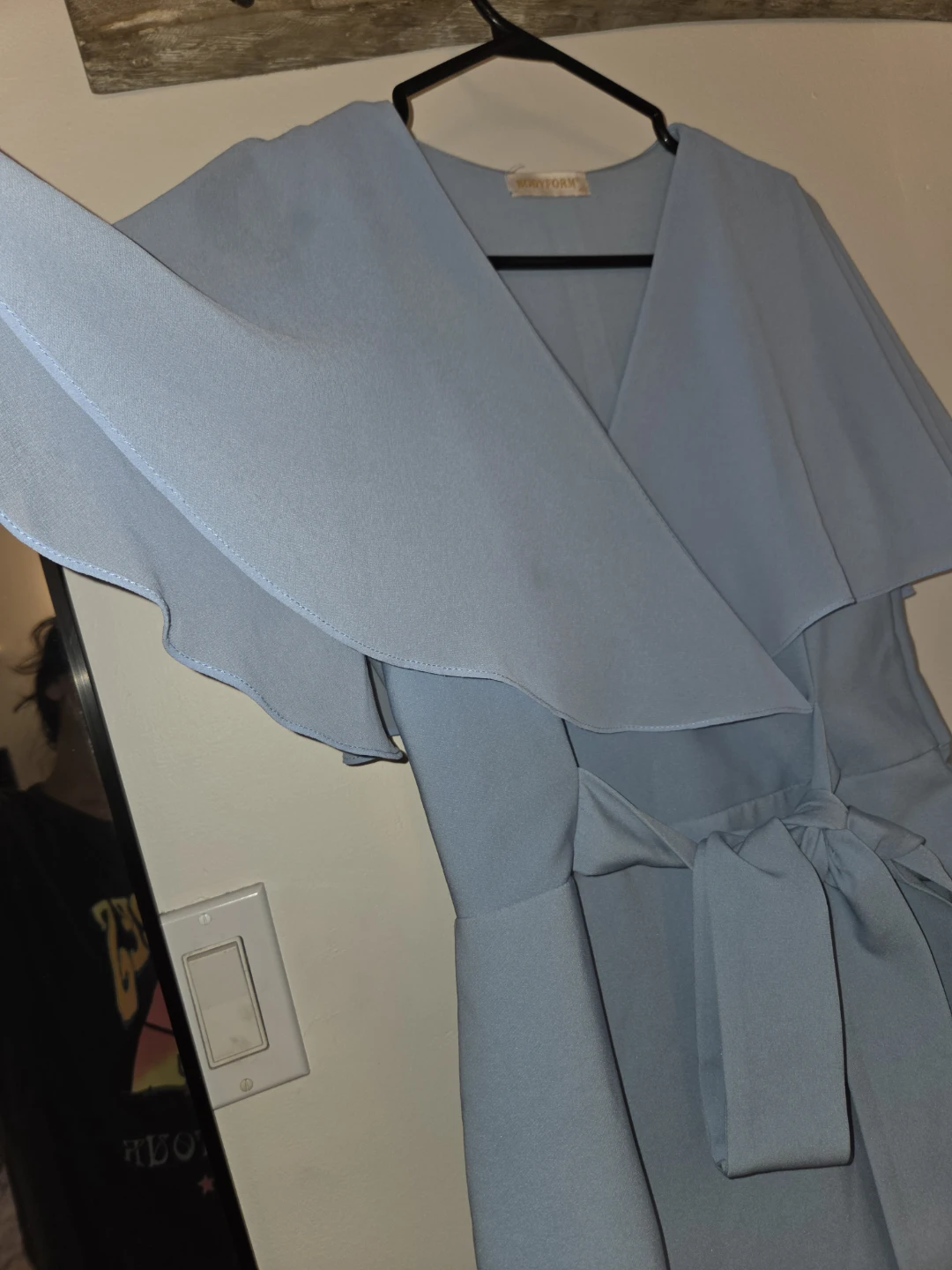 Baby Blue Wrap Dress - photo 2