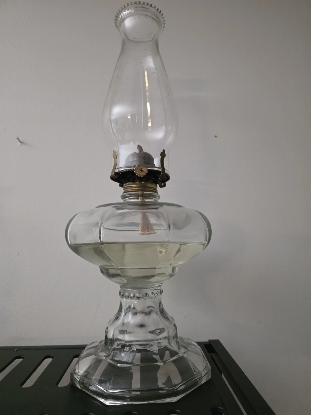 Glass Oil Lamp