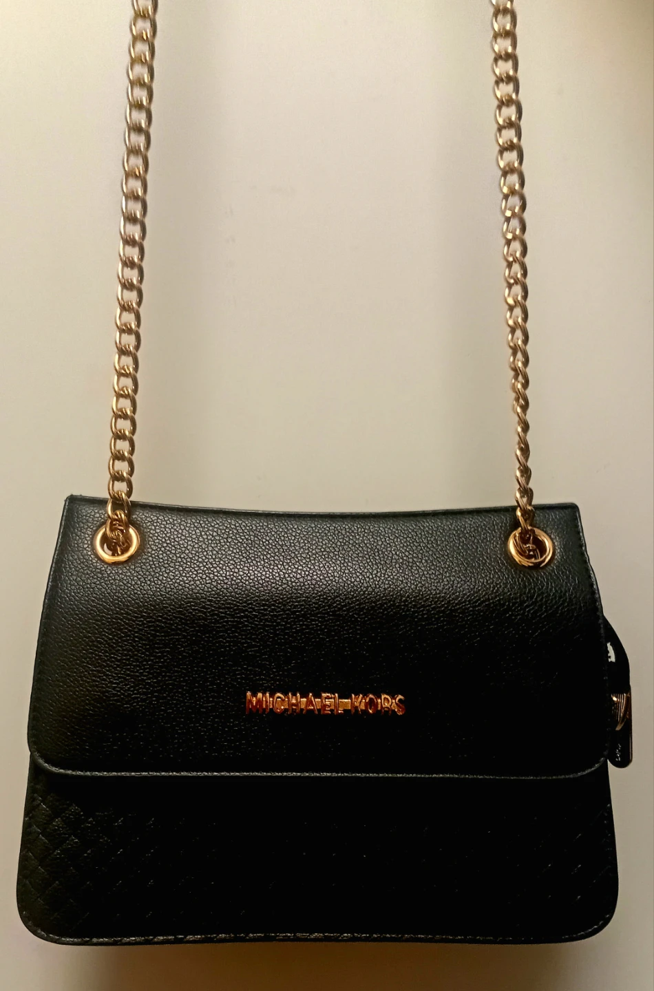 Michael Kors Black Leather Chain Shoulder Bag - photo 2
