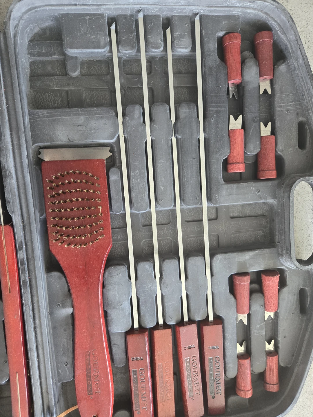 Gourmet Traditions BBQ Tool Set with Case - photo 2