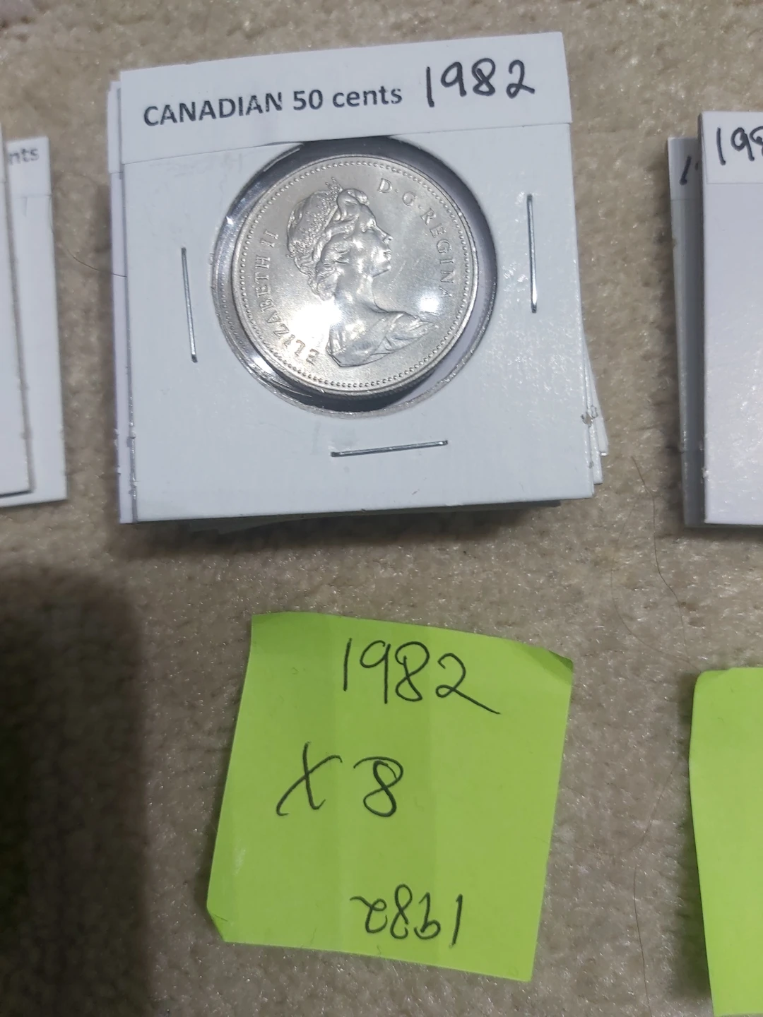 Canadian 50 Cent Coins (1978-1982) - photo 5