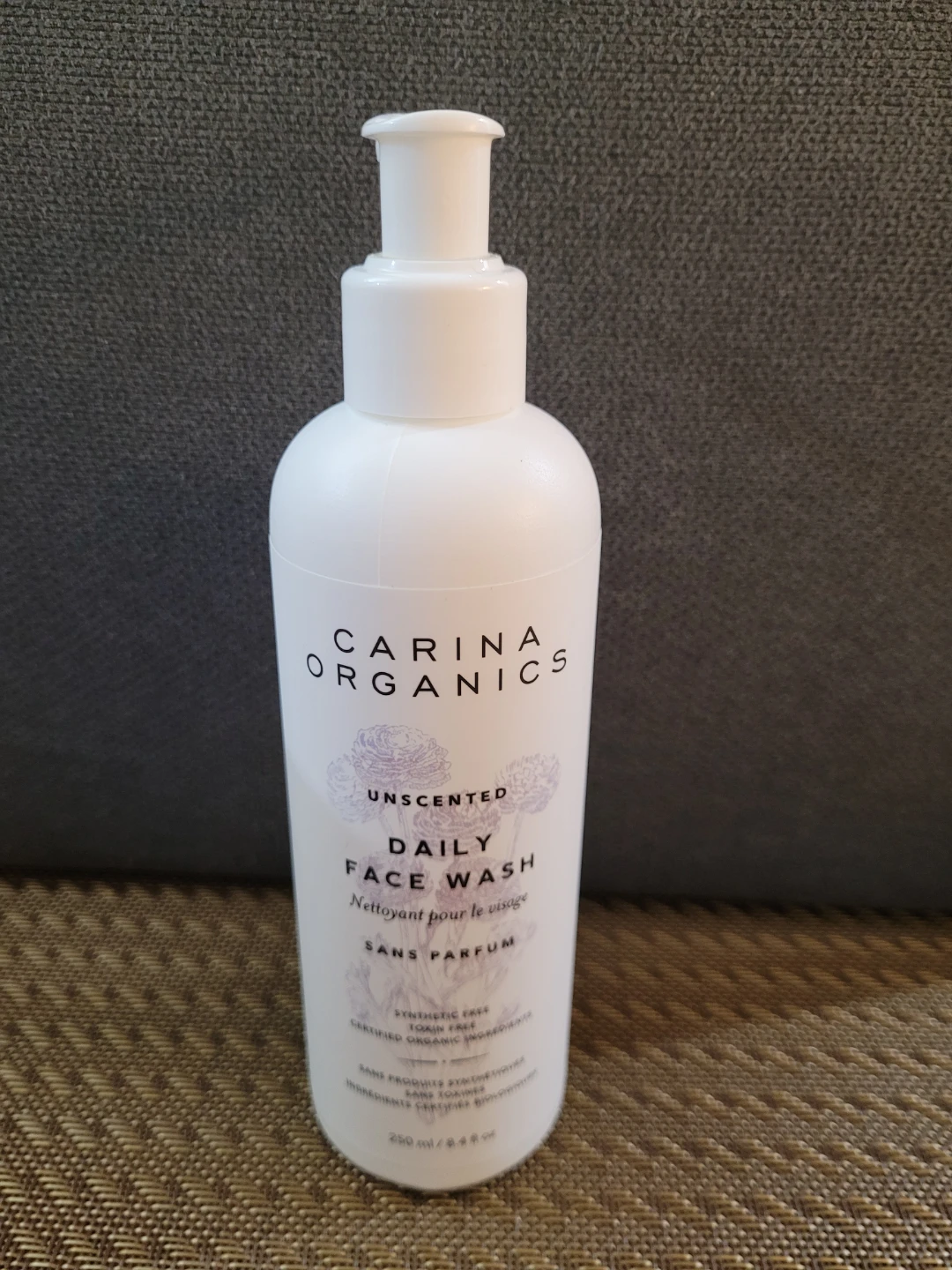 Carina Organics Unscented Daily Face Wash