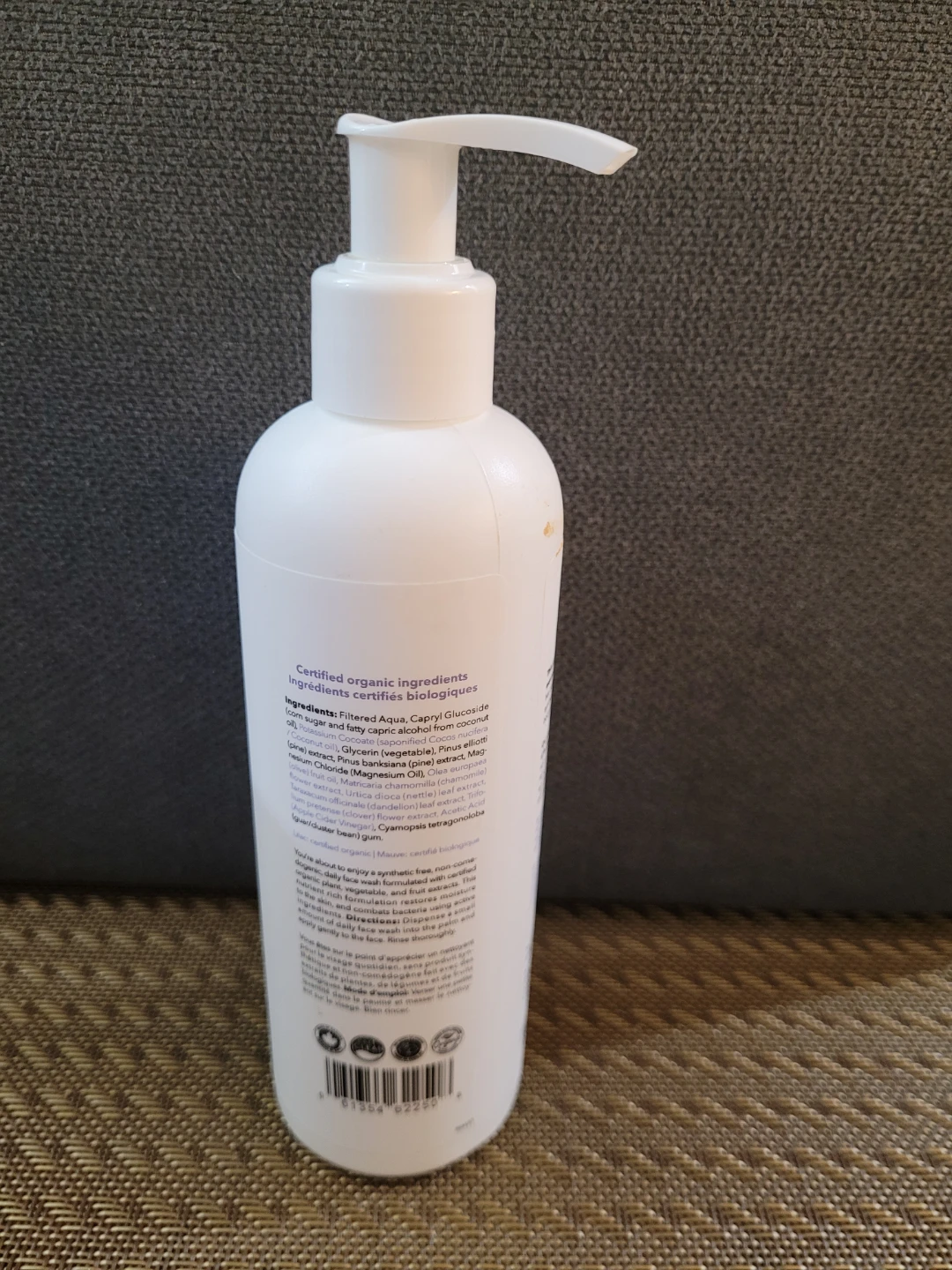 Carina Organics Unscented Daily Face Wash - photo 2