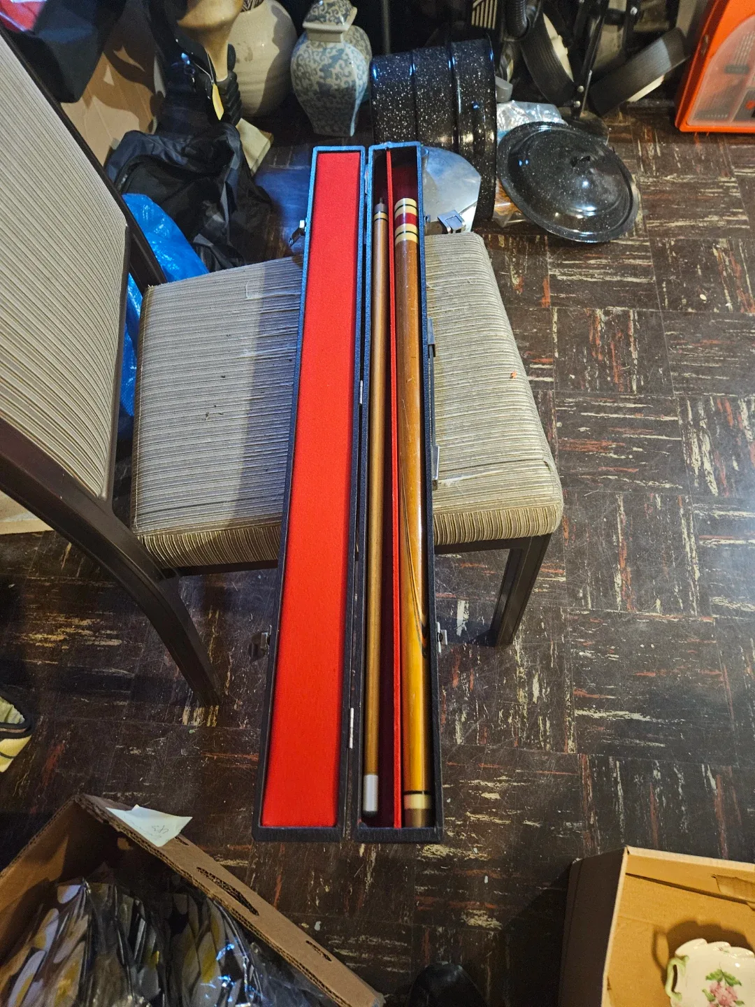 Billiard Pool Cues with Case - photo 2