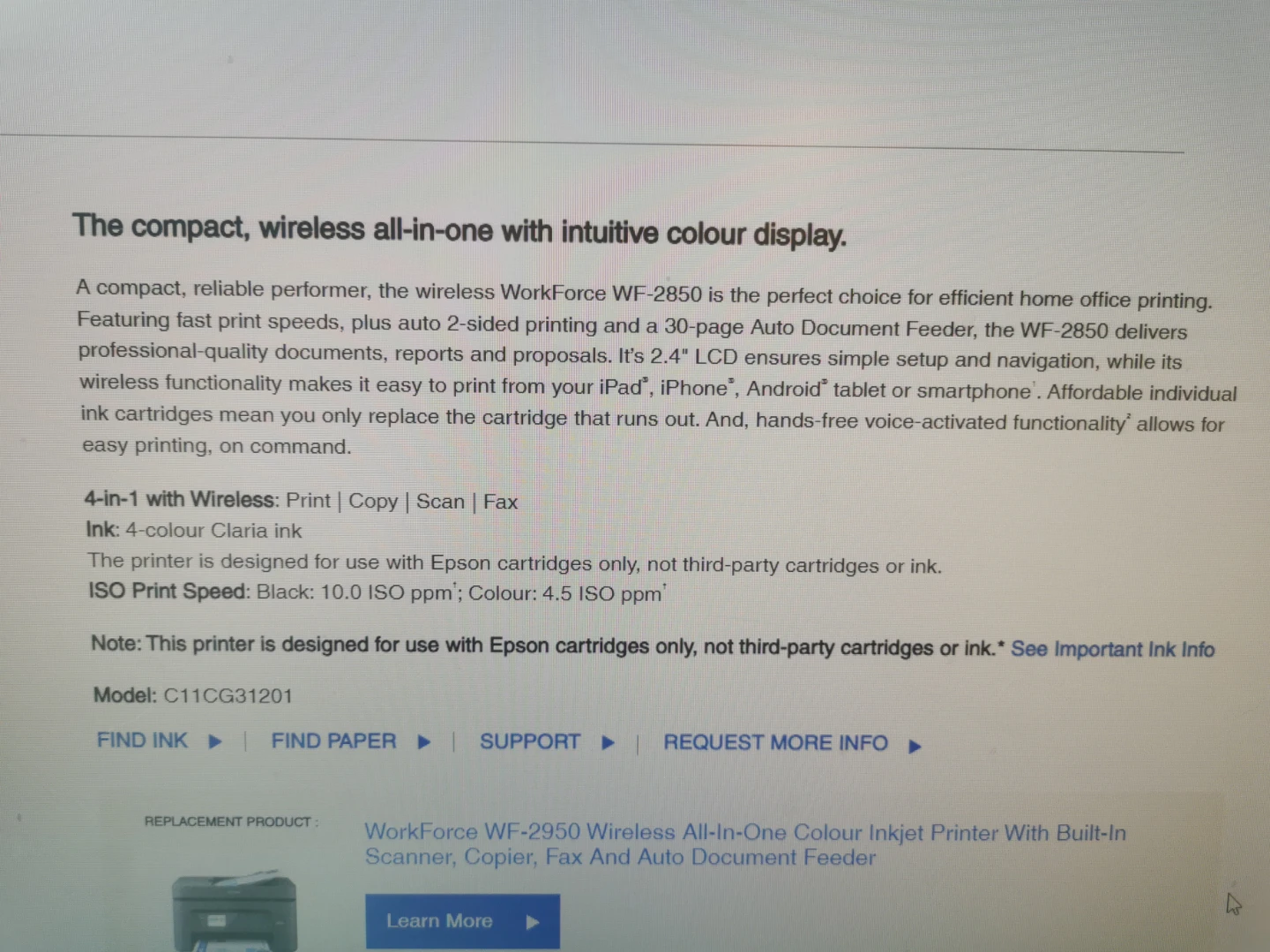 Epson Printer - photo 2
