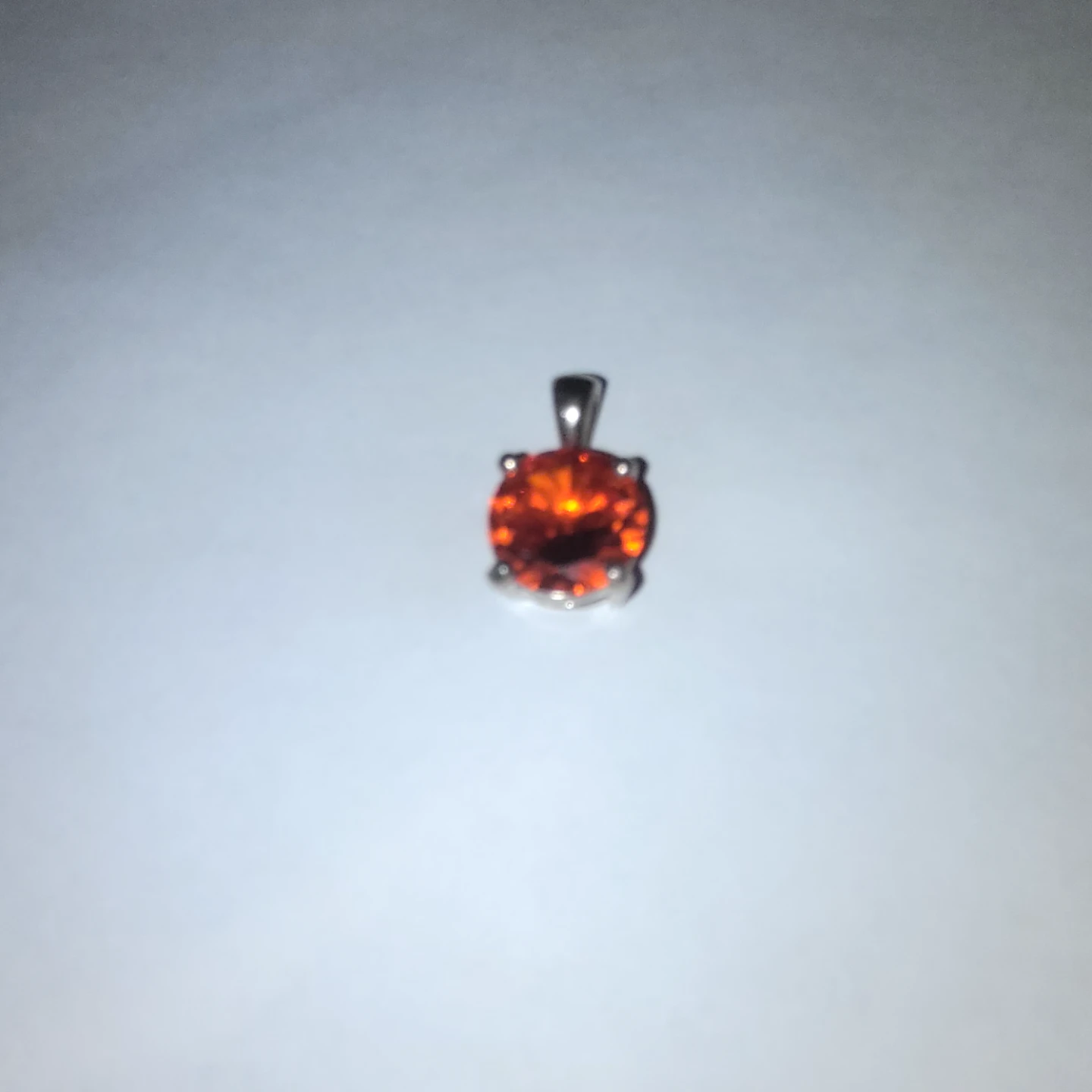 Orange Gemstone Pendant - photo 5