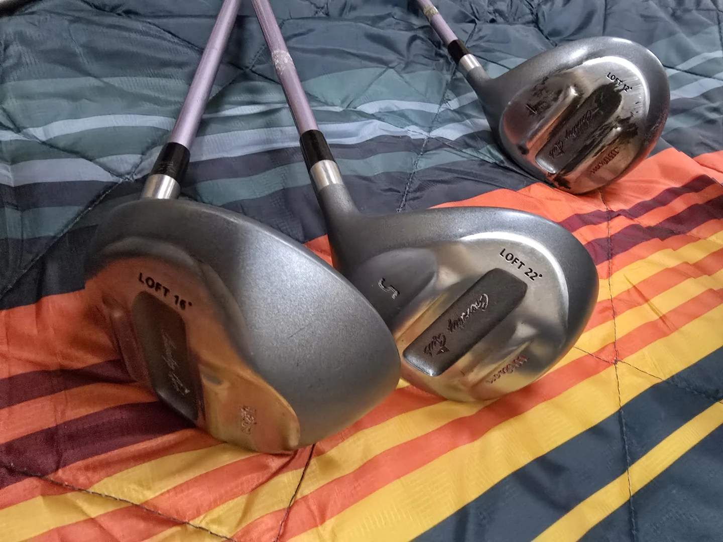 Benetton Golf Bag and Royal Albert Odyssey Putter - photo 5