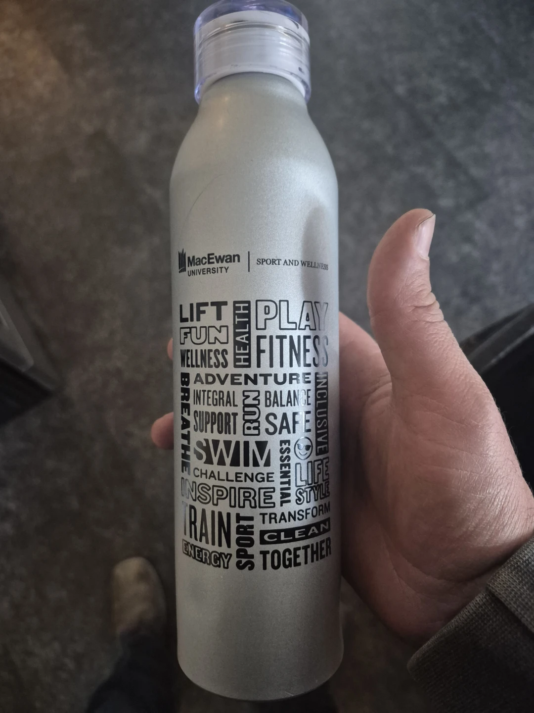 MacEwan University Sport and Wellness Water Bottle