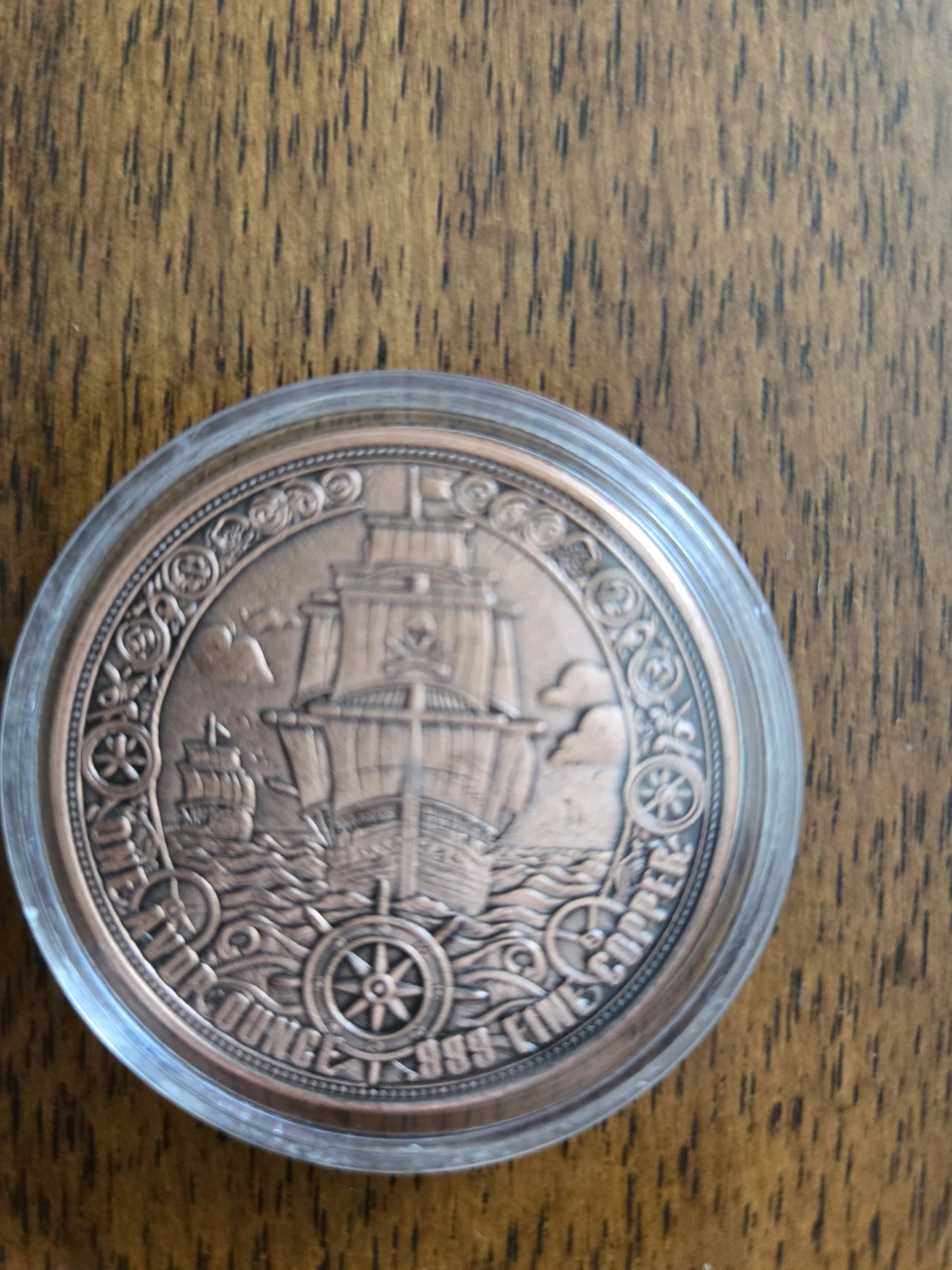 1oz Collectible Copper Coin - photo 2
