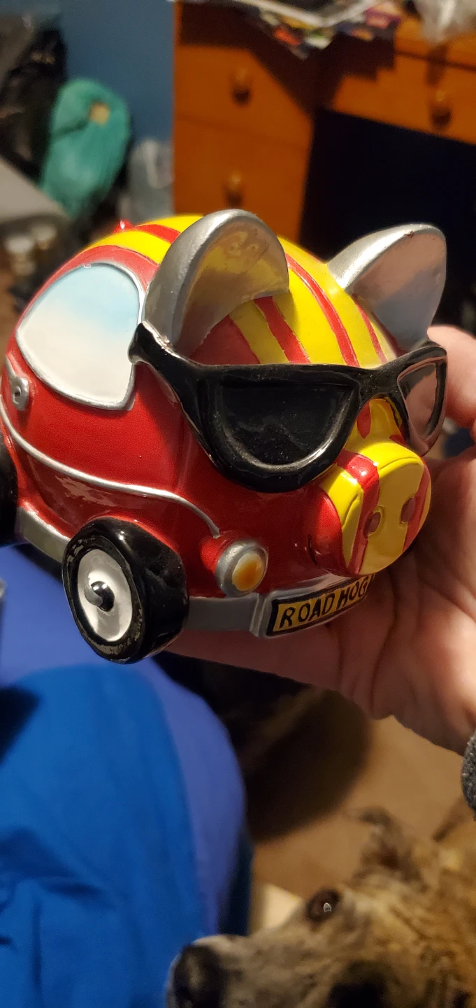 Road Hog Piggy Bank