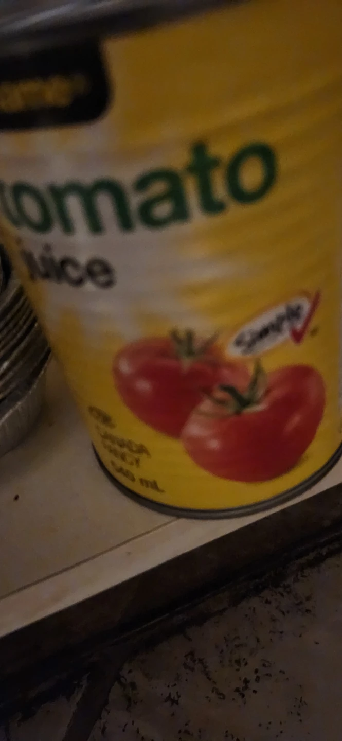 Simply Tomato Juice Can