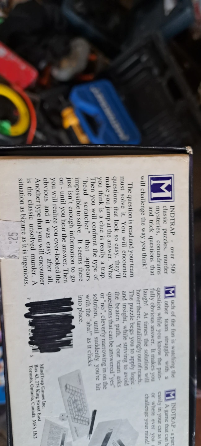 Mind Trap Board Game - photo 2