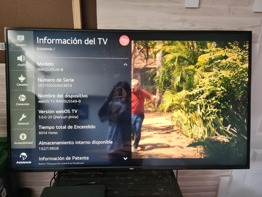 55" RCA 4K Ultra HD Smart TV - webOS Hub - Great Condition