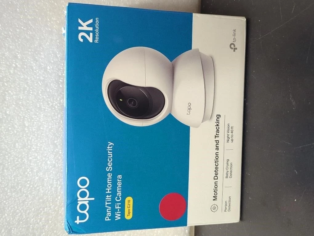 TP-Link Tapo C210 Pan/Tilt Home Security Wi-Fi Camera 2K - photo 4