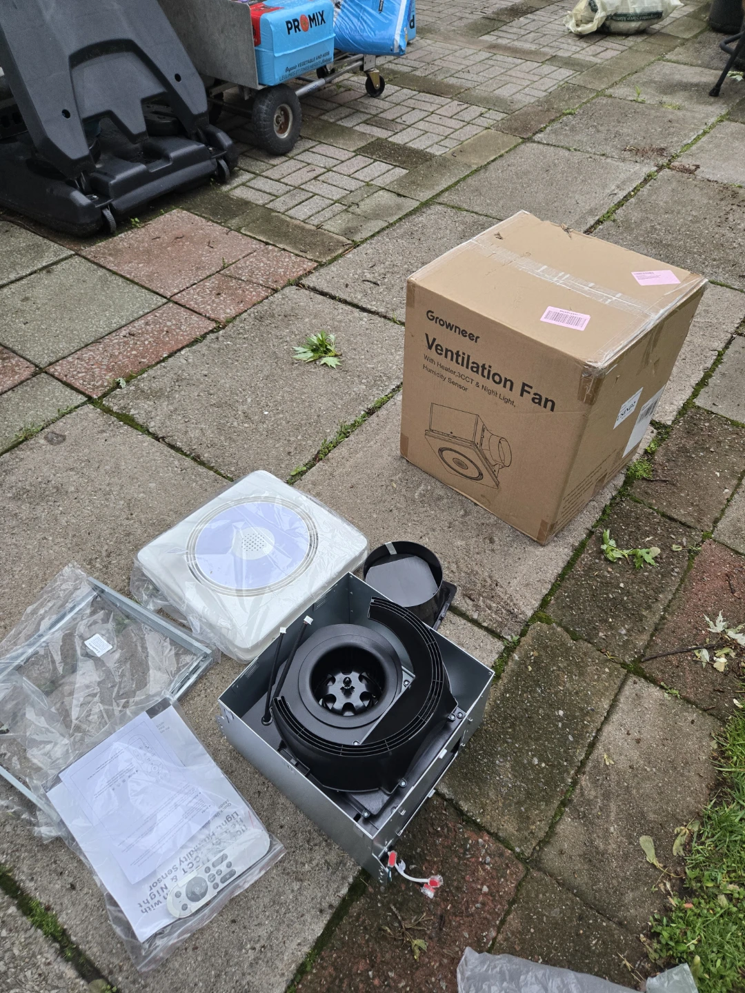 Growneer Ventilation Fan with Heater, 3CCT & Night Light - photo 5