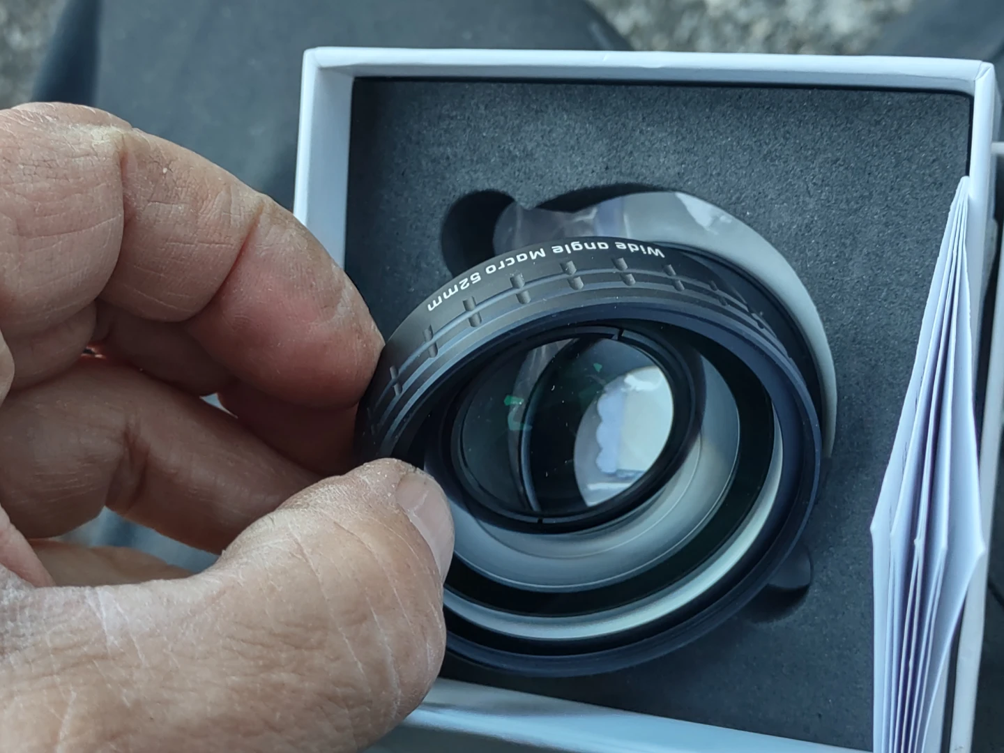 Free delivery, Ulanzi WL-1 Wide Angle Macro Lens 52mm - photo 4
