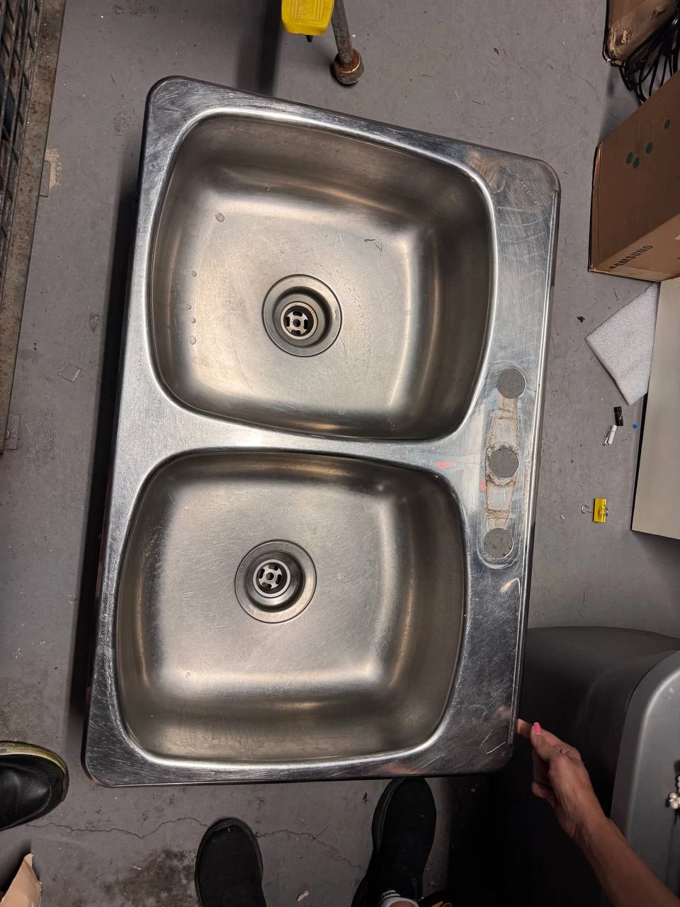 Stainless Steel Double Bowl Kitchen Sink - photo 4