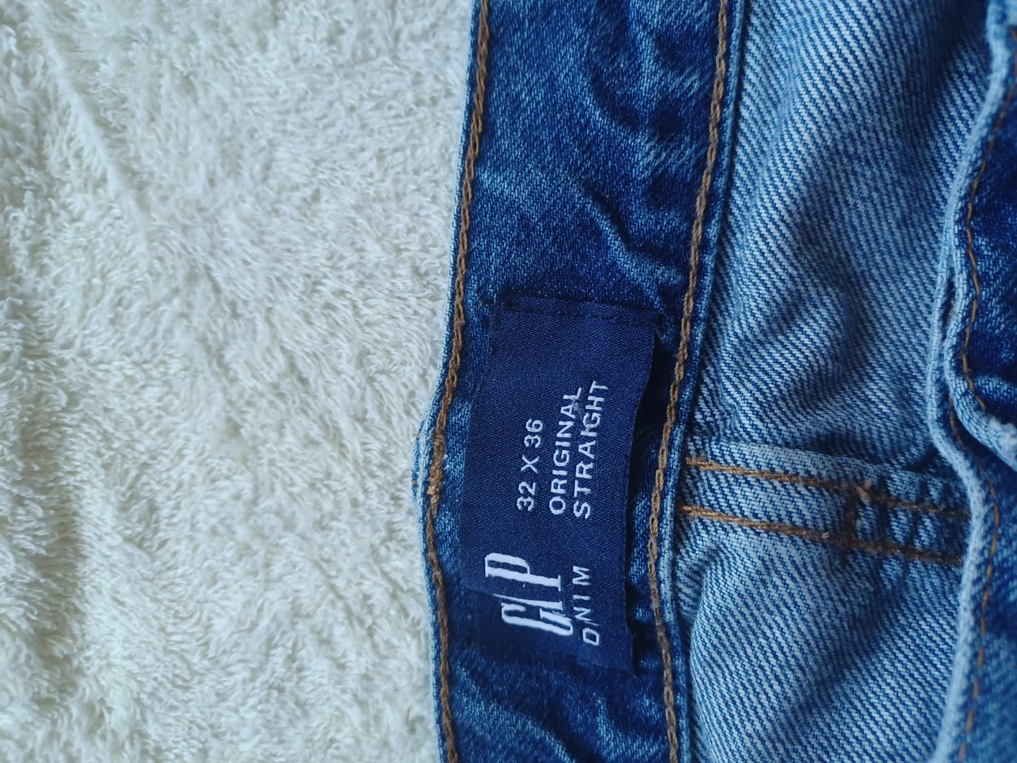 GAP Original Straight Jeans Men's 32x36 - photo 2