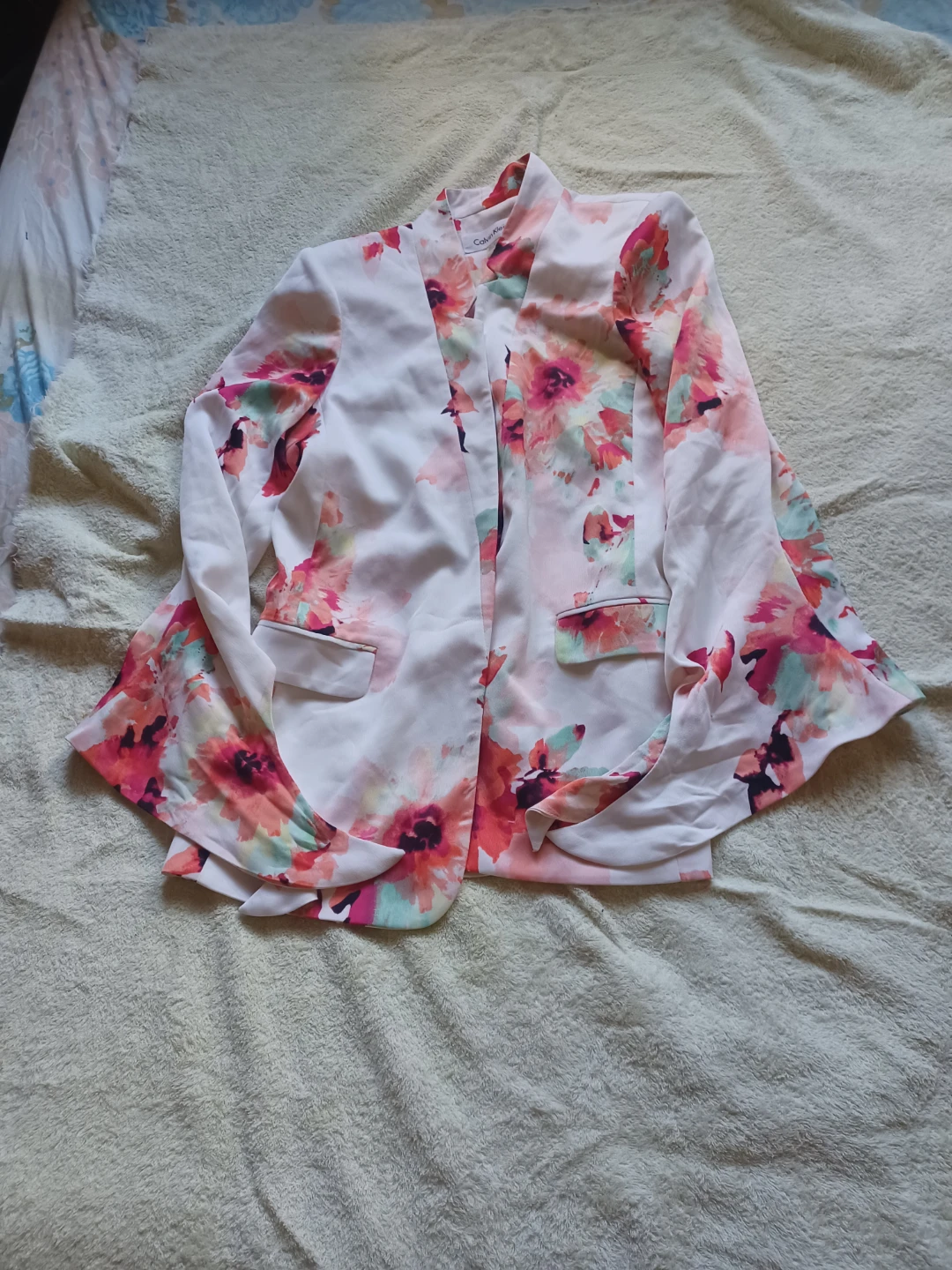 Calvin Klein Women's Floral Blazer Size 6 - photo 4
