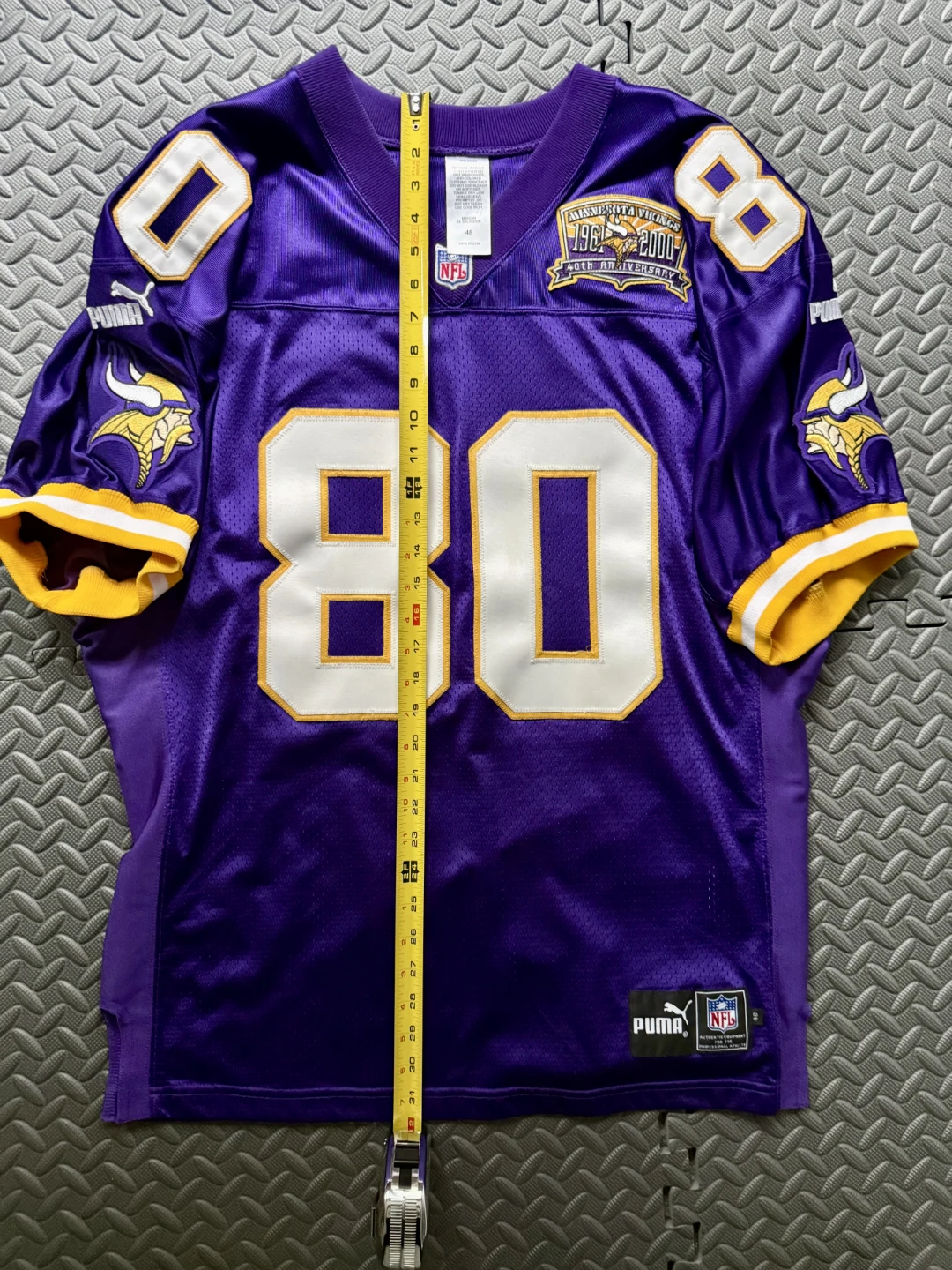 Puma Minnesota Vikings Cris Carter #80 40th Anniversary Jersey - photo 2