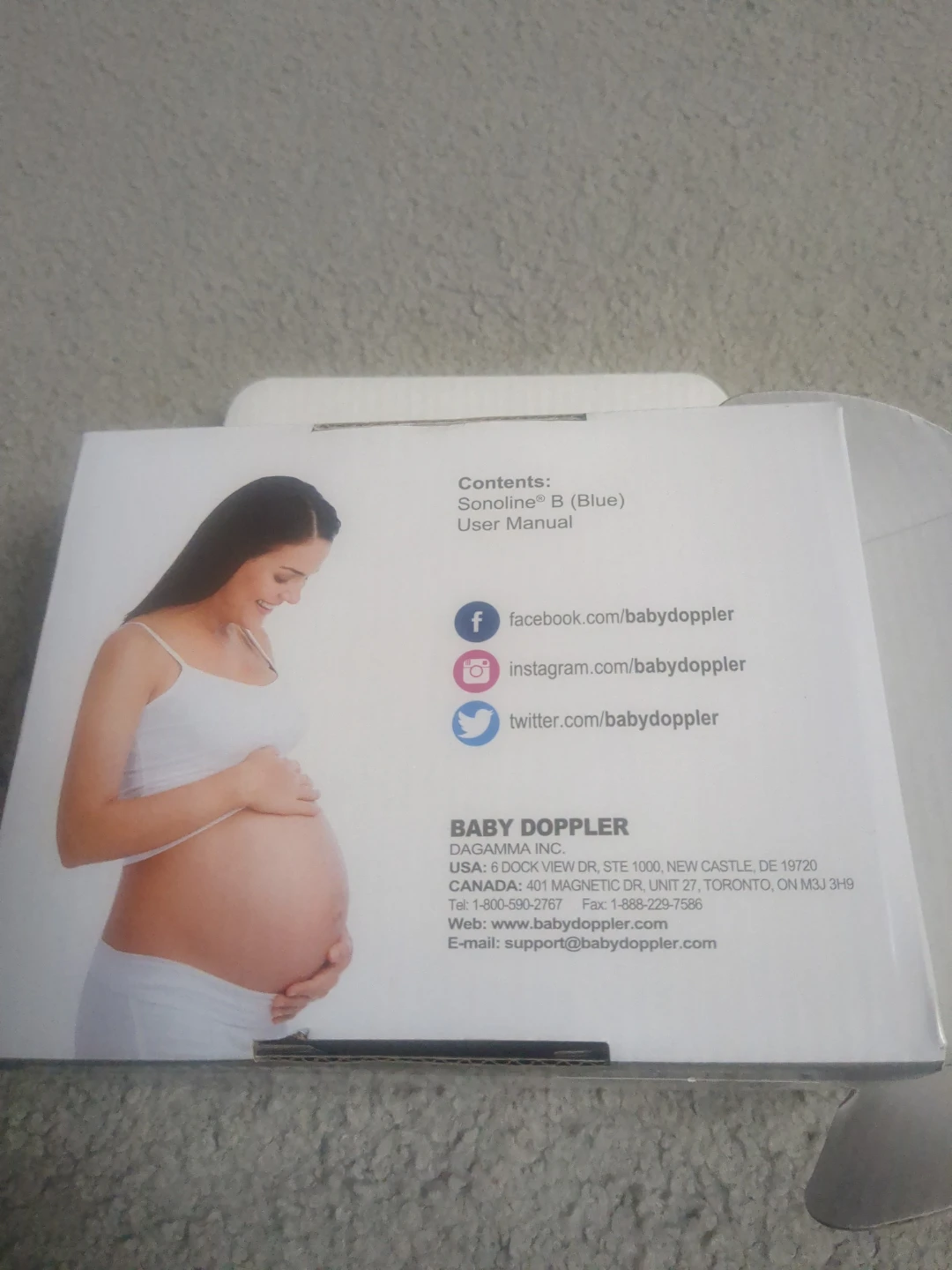 Baby Doppler Sonoline B Baby Heart Monitor