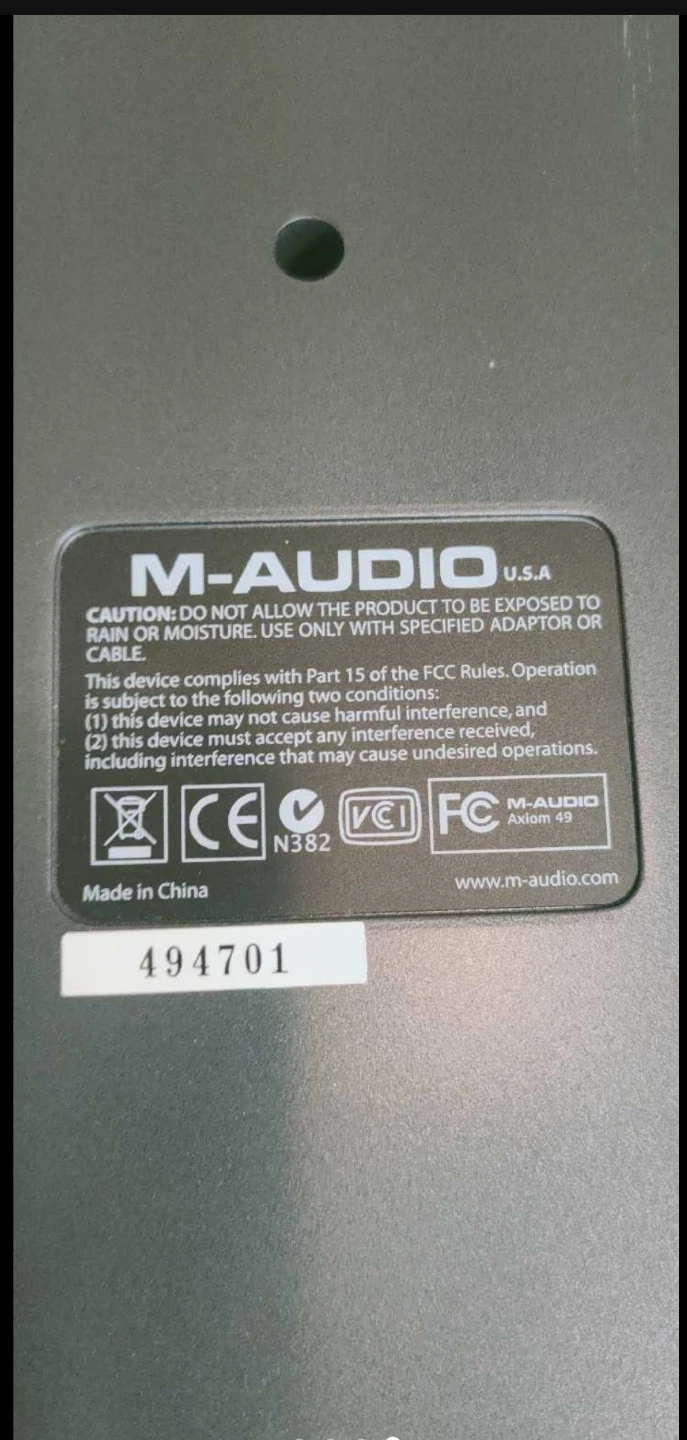 M-Audio Axiom 49 MIDI Keyboard Controller - photo 4