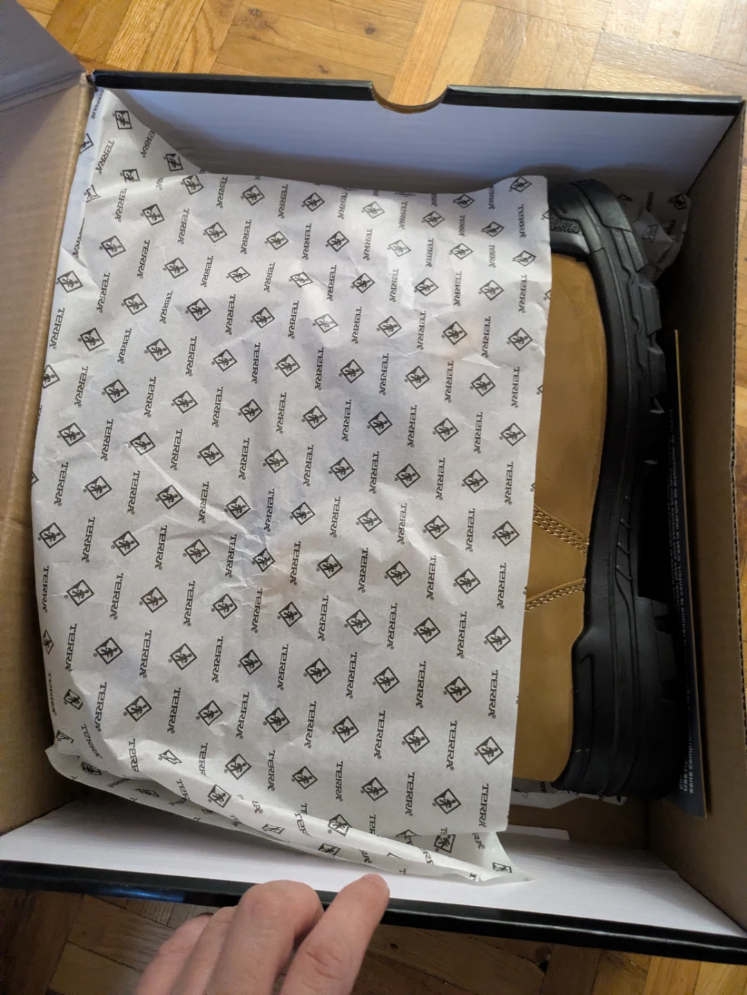 Terra Work Boots - Brown - Size 8 US / 41 EU - photo 4
