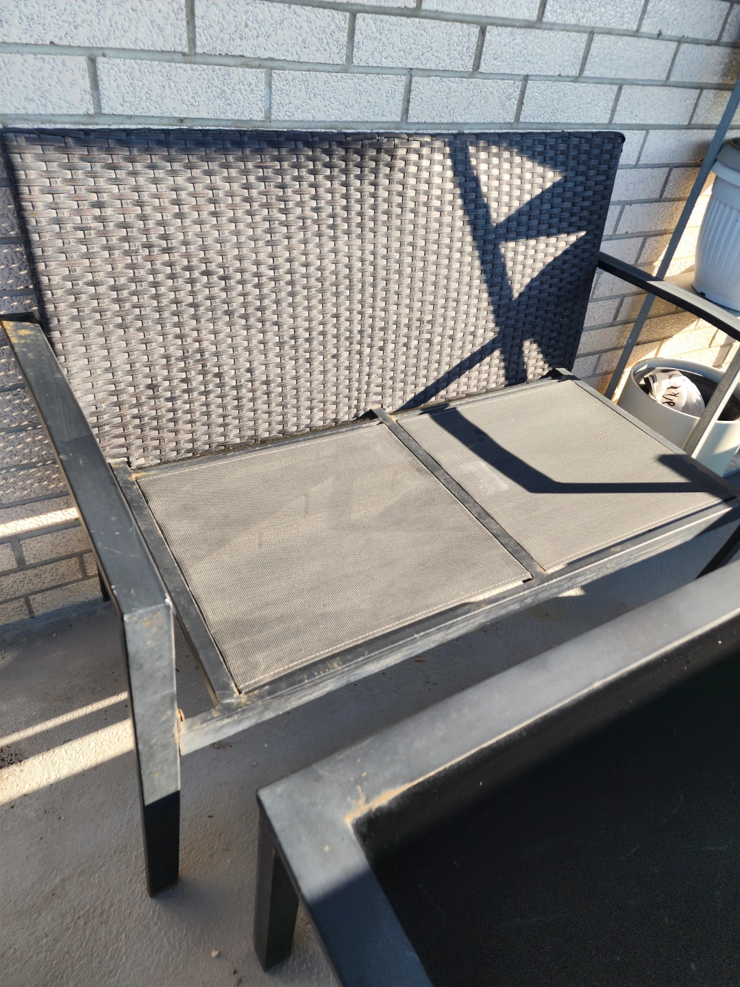 Outdoor Patio Furniture Set - Bench, 2 Chairs, and Table - photo 3