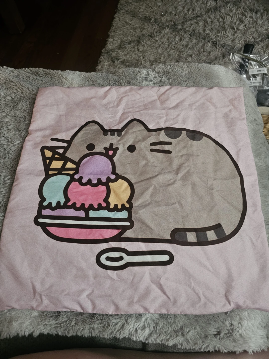 Pusheen Cat Ice Cream Pillowcase