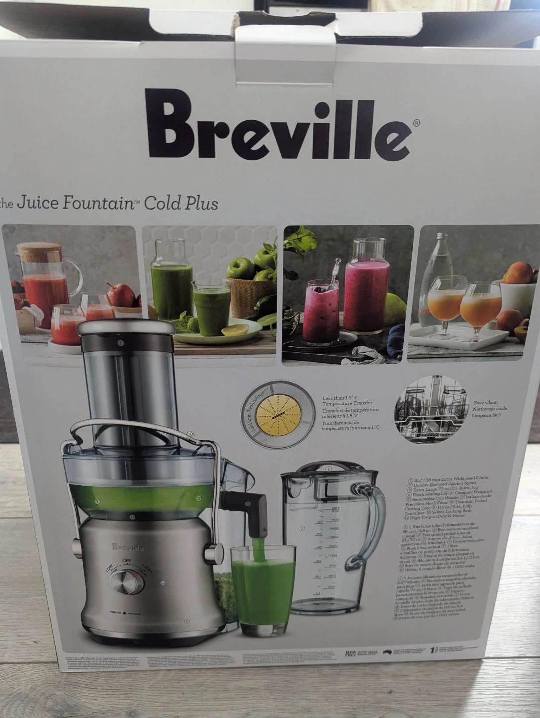 Breville The Juice Fountain Cold Plus Juicer - photo 5