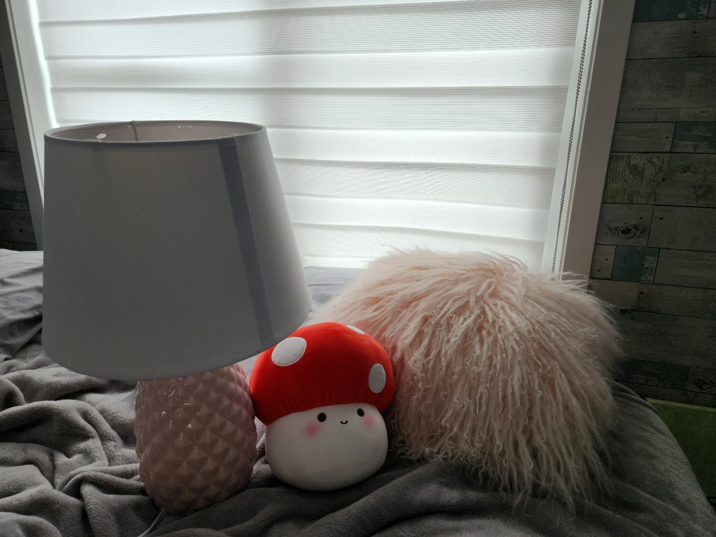 Lamp, Mushroom Plushie, cushion - photo 3