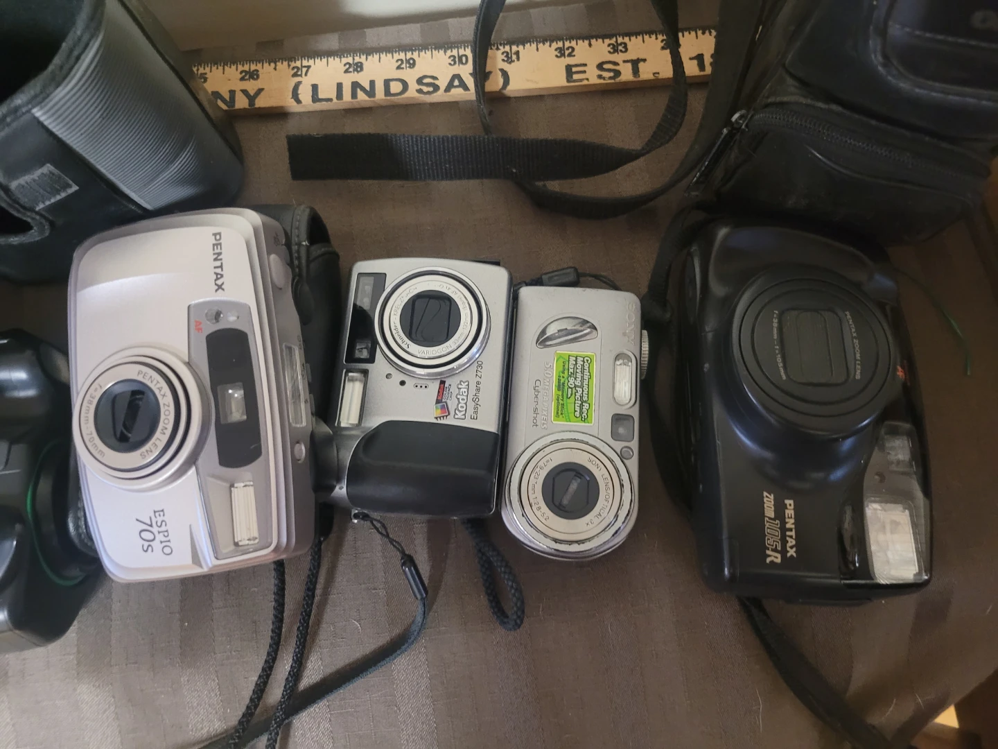 8 x camcorder Jvc Sony Samurai Kodak Pentax Camera - photo 2